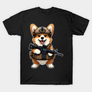 Tactical Corgi T-Shirt